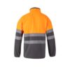 36075_217-b VL EROS LARGE. Two-tone fleece jacket (280g/m²), in polyester (100%)