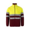 36075_225 VL EROS LARGE. Two-tone fleece jacket (280g/m²), in polyester (100%)