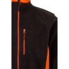 36079_213-e VL GERAS. Two-tone fleece jacket (220g/m²) in polyester (100%)