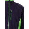 36079_234-e VL GERAS. Two-tone fleece jacket (220g/m²) in polyester (100%)