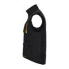 VL NERGAL. Padded vest, two-tone, multi-pocket (120g/m²), in polyester (100%)