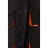 VL NERGAL. Padded vest, two-tone, multi-pocket (120g/m²), in polyester (100%)