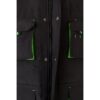 VL NERGAL. Padded vest, two-tone, multi-pocket (120g/m²), in polyester (100%)