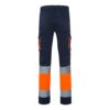 36087_214-b VL ZEUS. Two-tone, multi-pocket stretch trousers (240g/m²), in cotton (46%), EME (38%) and polyester (16%)