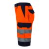 36089_128-c VL HADES. Two-tone multi-pocket Bermuda shorts (210g/m²), in cotton (20%) and polyester (80%)