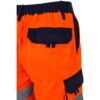 36089_128-f VL HADES. Two-tone multi-pocket Bermuda shorts (210g/m²), in cotton (20%) and polyester (80%)