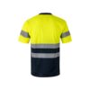 36093_204-b VL BRAHMA. Two-tone bird-eye technical T-shirt (140g/m²), in polyester (100%)