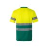36093_209-b VL BRAHMA. Two-tone bird-eye technical T-shirt (140g/m²), in polyester (100%)