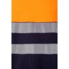 36096_214-e VL BASTET. Two-tone piqué T-shirt (150g/m²), in cotton (55%) and polyester (45%)