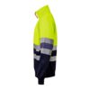36101_204-c VL THOR. Two-tone sweatshirt (300g/m²) in polyester fleece (100%)