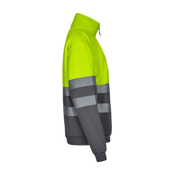 VL THOR. Two-tone sweatshirt (300g/m²) in polyester fleece (100%)