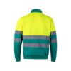 36101_209-b VL THOR. Two-tone sweatshirt (300g/m²) in polyester fleece (100%)
