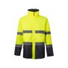 36104_207 VL THEMIS. Two-tone parka (190g/m²), in polyester (100%), with PU coating