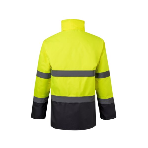 VL THEMIS. Two-tone parka (190g/m²), in polyester (100%), with PU coating