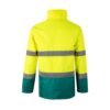 36104_209-b VL THEMIS. Two-tone parka (190g/m²), in polyester (100%), with PU coating