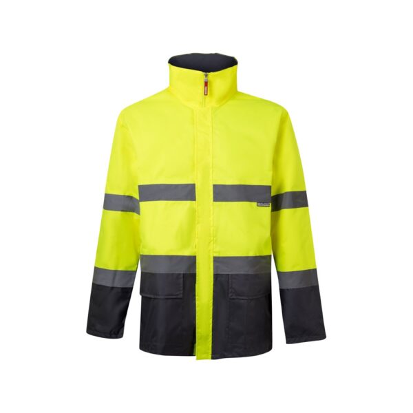 VL THEMIS LARGE. Two-tone parka (190g/m²), in polyester (100%), with PU coating