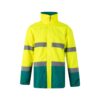 36105_209 VL THEMIS LARGE. Two-tone parka (190g/m²), in polyester (100%), with PU coating