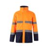 36105_214 VL THEMIS LARGE. Two-tone parka (190g/m²), in polyester (100%), with PU coating