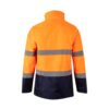 36105_214-b VL THEMIS LARGE. Two-tone parka (190g/m²), in polyester (100%), with PU coating