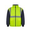 VL JUNO. Two-tone 4-in-1 parka (180g/m²), in polyester (100%) with PU coating