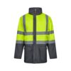 VL JUNO. Two-tone 4-in-1 parka (180g/m²), in polyester (100%) with PU coating