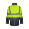 VL JUNO. Two-tone 4-in-1 parka (180g/m²), in polyester (100%) with PU coating