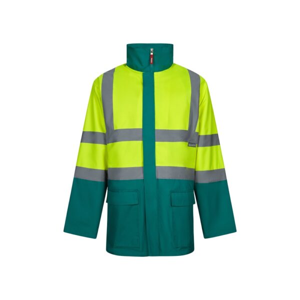 VL JUNO. Two-tone 4-in-1 parka (180g/m²), in polyester (100%) with PU coating