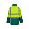 VL JUNO. Two-tone 4-in-1 parka (180g/m²), in polyester (100%) with PU coating