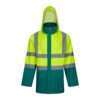 VL JUNO. Two-tone 4-in-1 parka (180g/m²), in polyester (100%) with PU coating