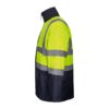VL JUNO LARGE. Two-tone 4-in-1 parka (180g/m²), in polyester (100%) with PU coating