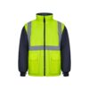 VL JUNO LARGE. Two-tone 4-in-1 parka (180g/m²), in polyester (100%) with PU coating