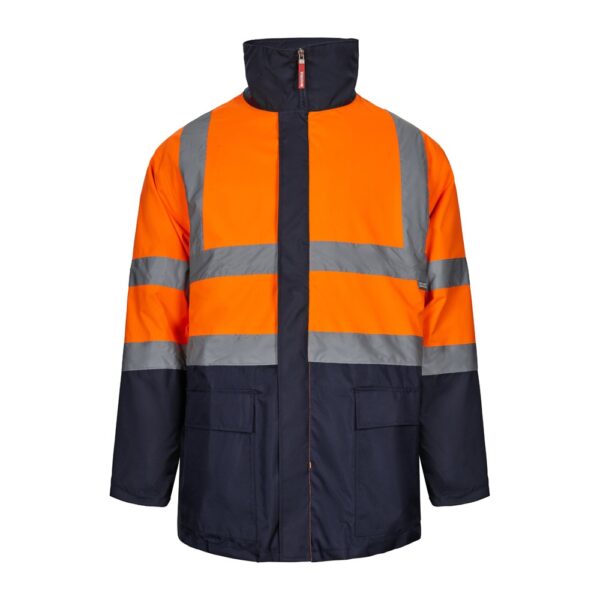 VL JUNO LARGE. Two-tone 4-in-1 parka (180g/m²), in polyester (100%) with PU coating