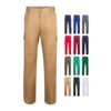 36116_set VL MABON. Multi-pocket twill trousers (200g/m²), in cotton (35%) and polyester (65%)