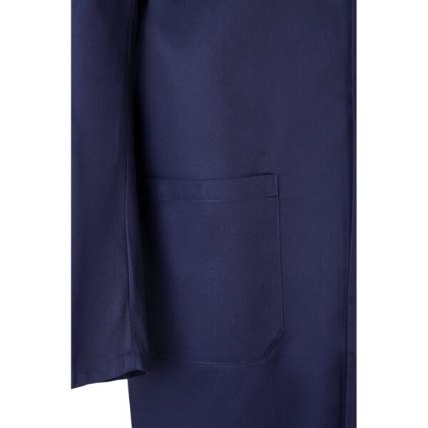 VL DANU. Twill blouse (175g/m²), in cotton (35%) and polyester (65%)