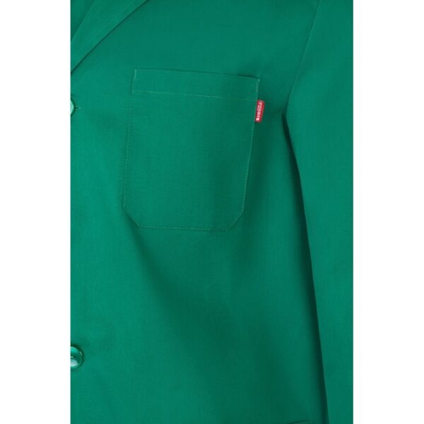 VL DANU. Twill blouse (175g/m²), in cotton (35%) and polyester (65%)