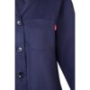 36135_104-e VL RAMA. Long sleeve twill smock (175g/m²), in cotton twill (35%) and polyester (65%)