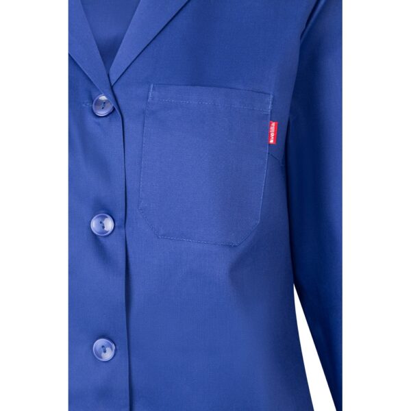 VL RAMA. Long sleeve twill smock (175g/m²), in cotton twill (35%) and polyester (65%)
