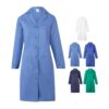 36135_set VL RAMA. Long sleeve twill smock (175g/m²), in cotton twill (35%) and polyester (65%)