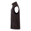VL VARUNA. Soft shell vest (280g/m²), with polar lining, in polyester (94%) and elastane (6%)