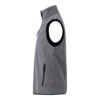VL VARUNA. Soft shell vest (280g/m²), with polar lining, in polyester (94%) and elastane (6%)