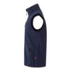 VL VARUNA. Soft shell vest (280g/m²), with polar lining, in polyester (94%) and elastane (6%)