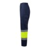 36138_204-c VL ARTEMIS. Two-tone trousers, in twill (190g/m²), cotton (20%) and polyester (80%)