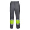 36138_207 VL ARTEMIS. Two-tone trousers, in twill (190g/m²), cotton (20%) and polyester (80%)