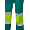 36138_209-f VL ARTEMIS. Two-tone trousers, in twill (190g/m²), cotton (20%) and polyester (80%)
