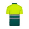 36141_209-b VL FORTUNA. Bird-eye polo shirt (140g/m²) with short sleeves, in polyester (100%)