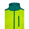 VL HESTIA. Two-tone soft shell jacket (280g/m²), in polyester (96%) and elastane (4%)