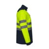 36145_204-d VL HESTIA LARGE. Two-tone soft shell jacket (280g/m²), with fleece lining and TPU membrane, in polyester (96%) and elastane (4%)
