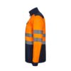 36145_214-c VL HESTIA LARGE. Two-tone soft shell jacket (280g/m²), with fleece lining and TPU membrane, in polyester (96%) and elastane (4%)