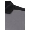 36148_113-e VL VELES. Two-tone stretch piqué polo shirt (200g/m²) with short sleeves, in polyester (96%) and elastane (4%)
