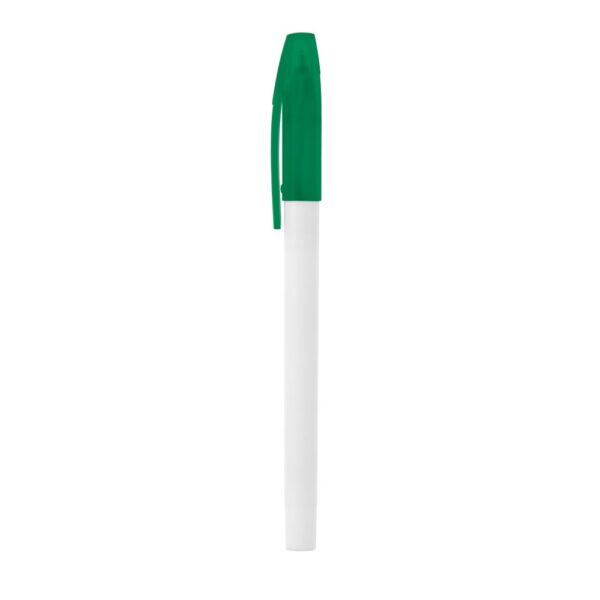 JADE. PP Ball pen with coloured cap
